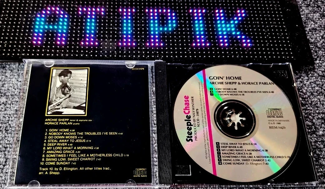 🎷 Archie Shepp & Horace - Parlan Goin’ Home - CD Jazz Rare Europe📀 – photo 3